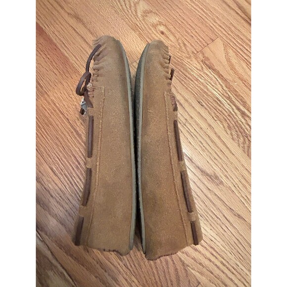 Minnetonka women’s Leopard Print Cally Slippers Size 8 - Picture 10 of 10